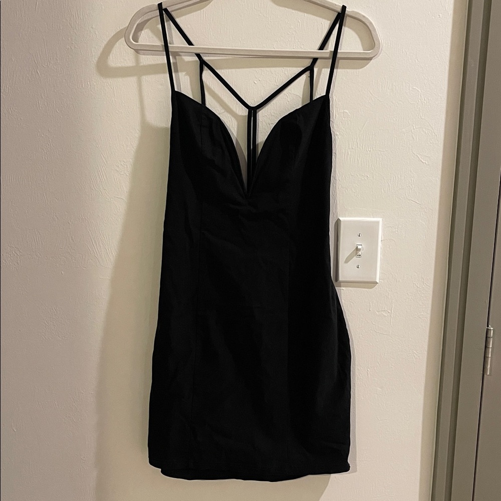 Tobi Black Mini Dress